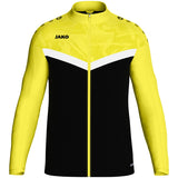 JAKO Polyesterjacke Iconic (schwarz/soft yellow)