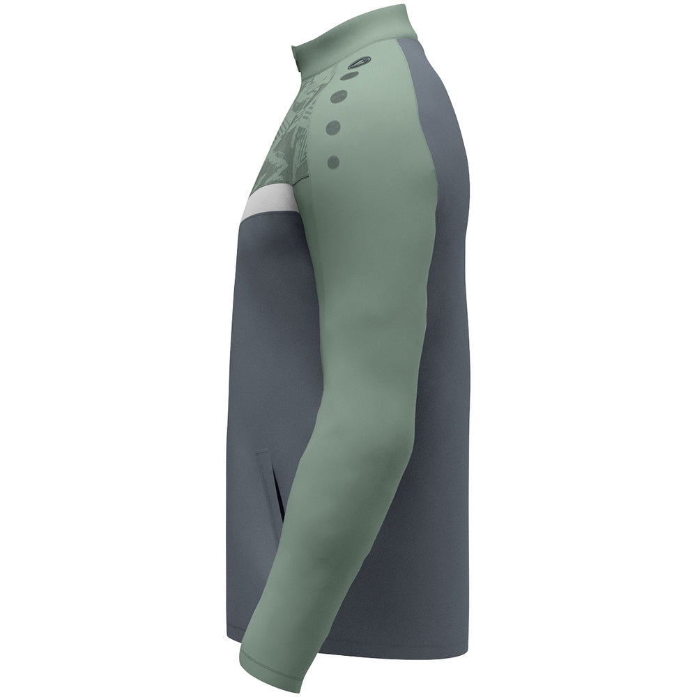 JAKO Polyesterjacke Iconic (anthra light/mintgrün/soft grey)