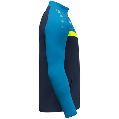 JAKO Polyesterjacke Iconic (marine/JAKO blau/neongelb)