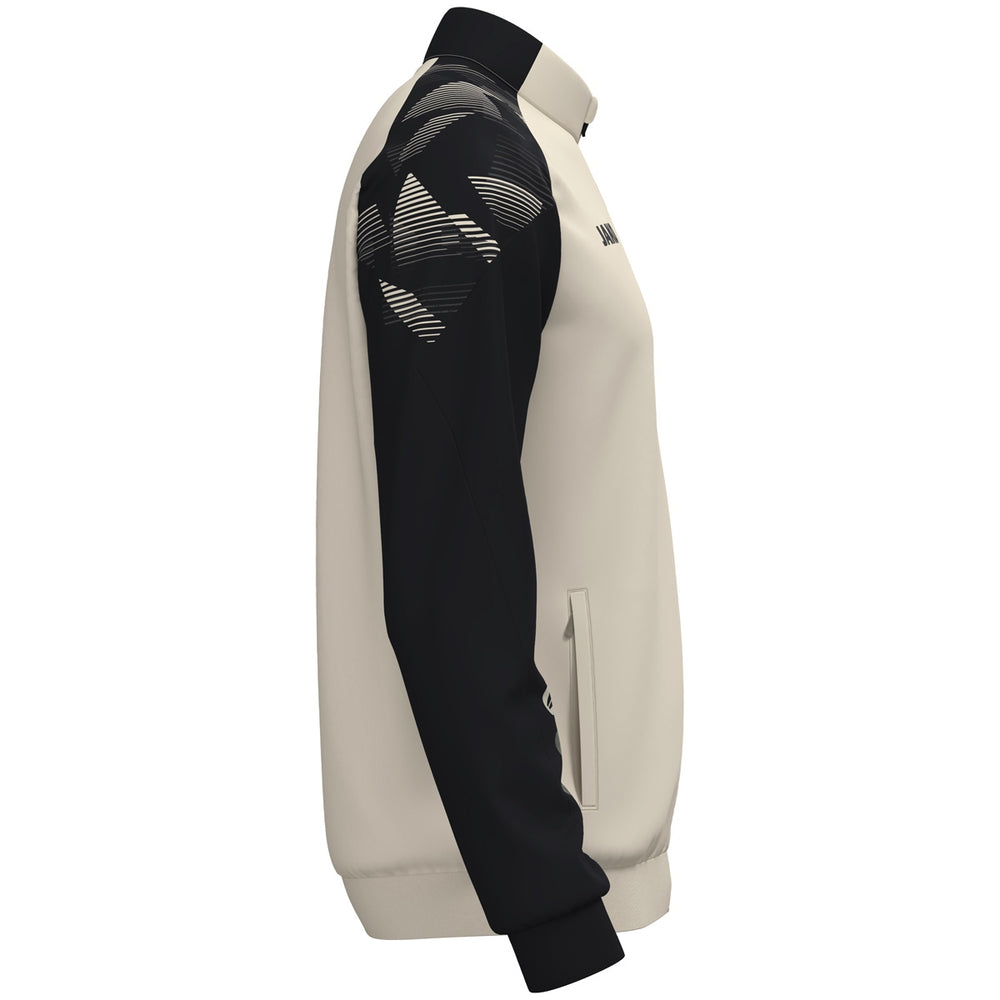 JAKO Polyesterjacke Sonic (off white/schwarz)