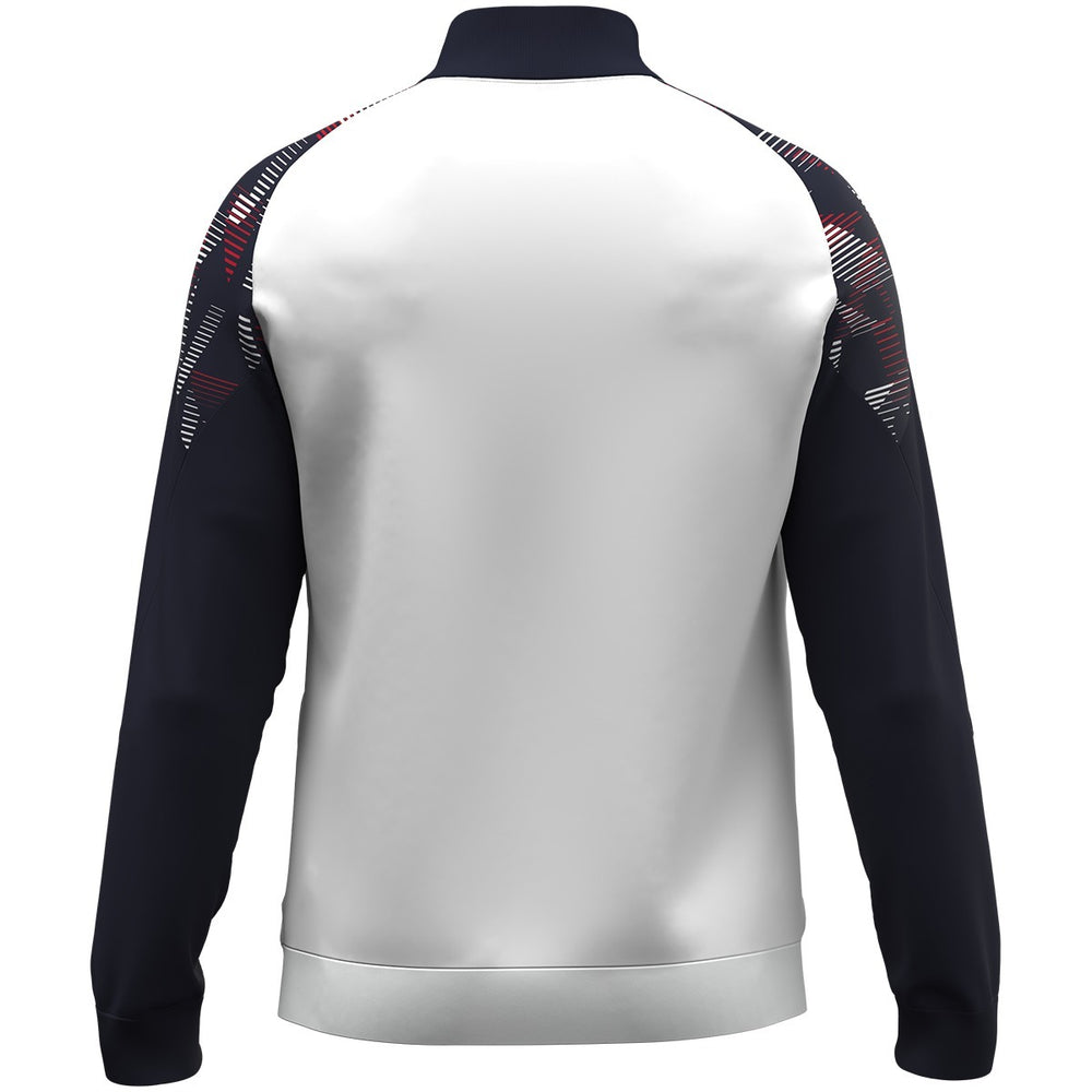 JAKO Polyesterjacke Sonic (weiß/marine/rot)