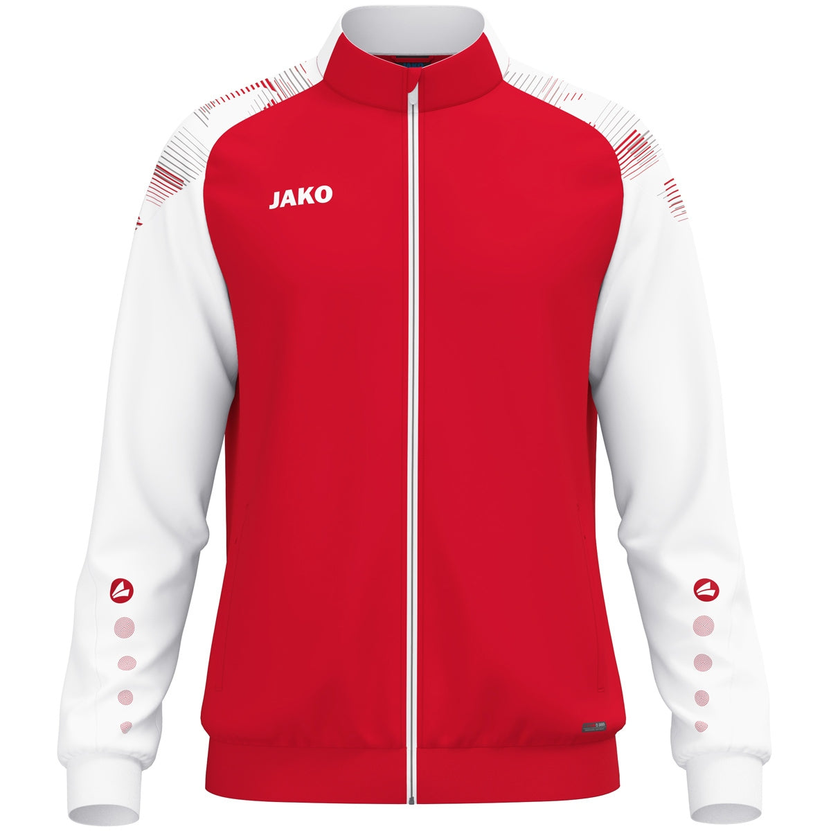 JAKO Polyesterjacke Sonic (rot/weiß)