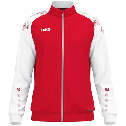 JAKO Polyesterjacke Sonic (rot/weiß)