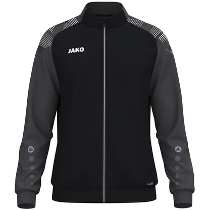 JAKO Polyesterjacke Sonic (schwarz/anthrazit)
