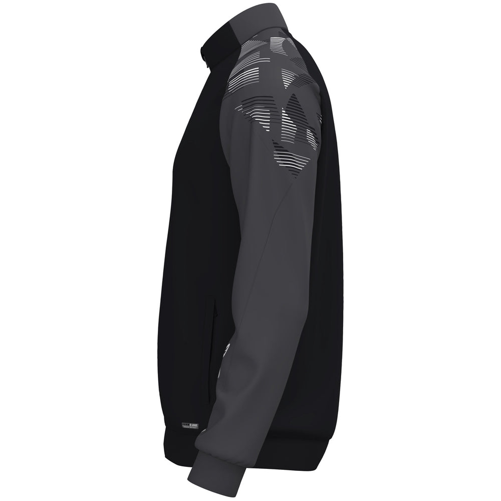 JAKO Polyesterjacke Sonic (schwarz/anthrazit)