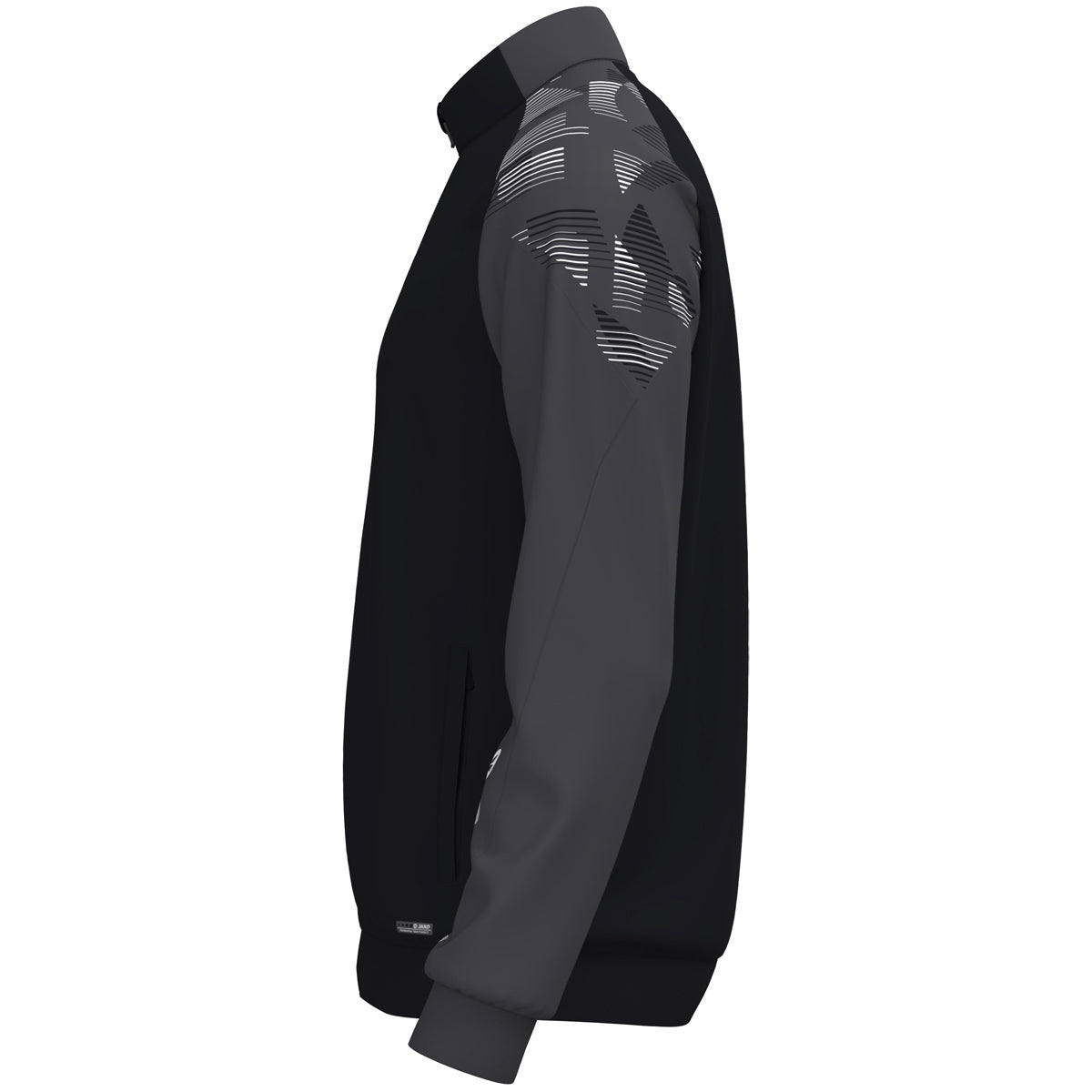 JAKO Polyesterjacke Sonic (schwarz/anthrazit)