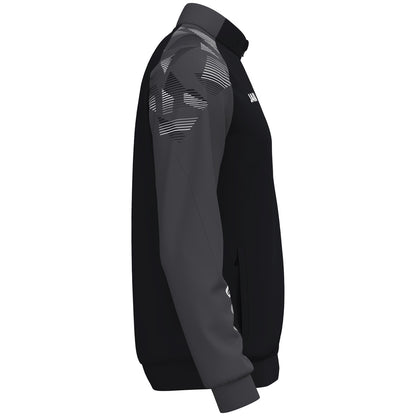 JAKO Polyesterjacke Sonic (schwarz/anthrazit)