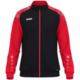 JAKO Polyesterjacke Sonic (schwarz/rot)