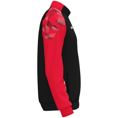 JAKO Polyesterjacke Sonic (schwarz/rot)