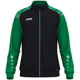 JAKO Polyesterjacke Sonic (schwarz/grün)