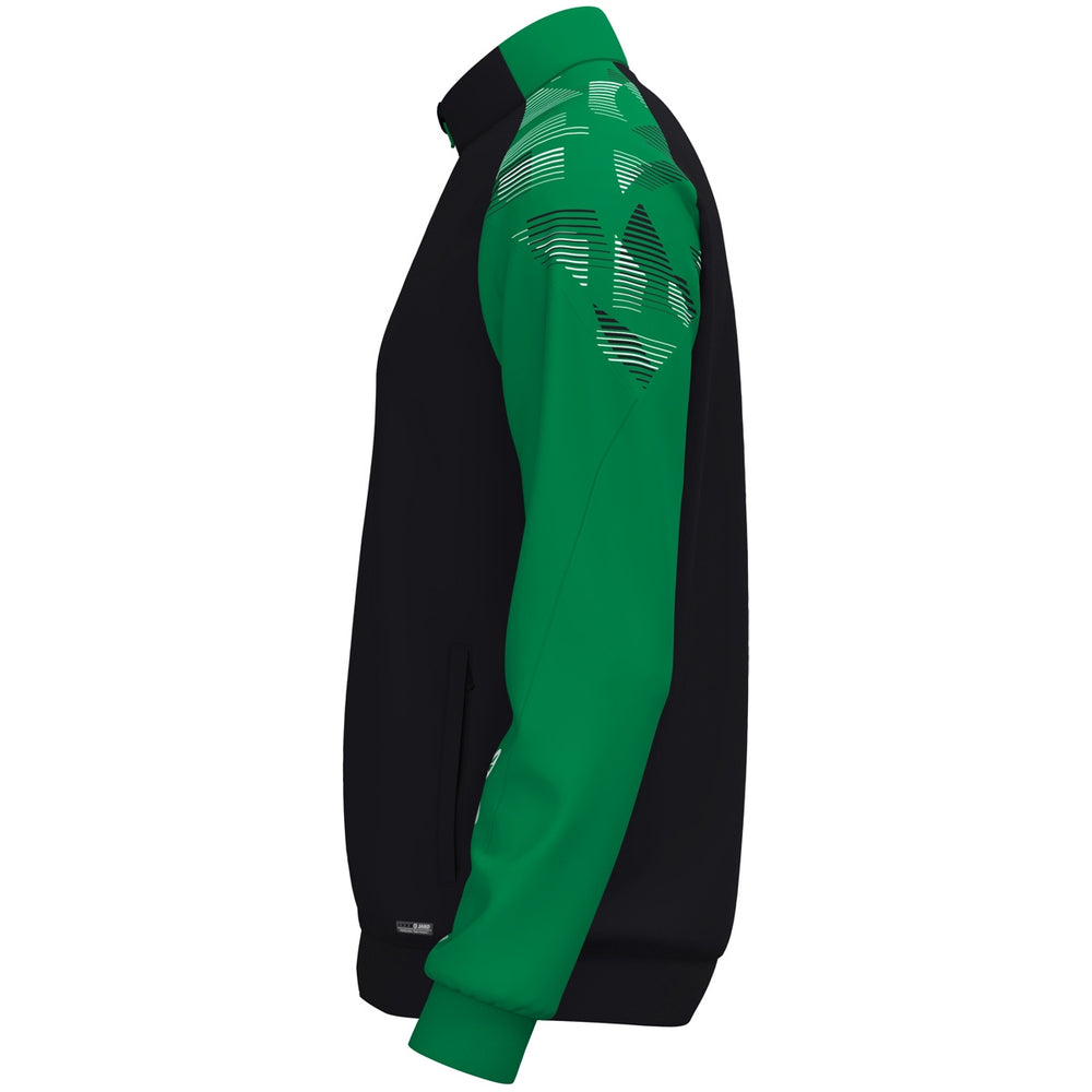 JAKO Polyesterjacke Sonic (schwarz/grün)