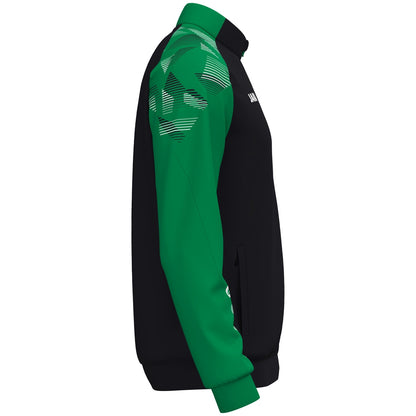 JAKO Polyesterjacke Sonic (schwarz/grün)