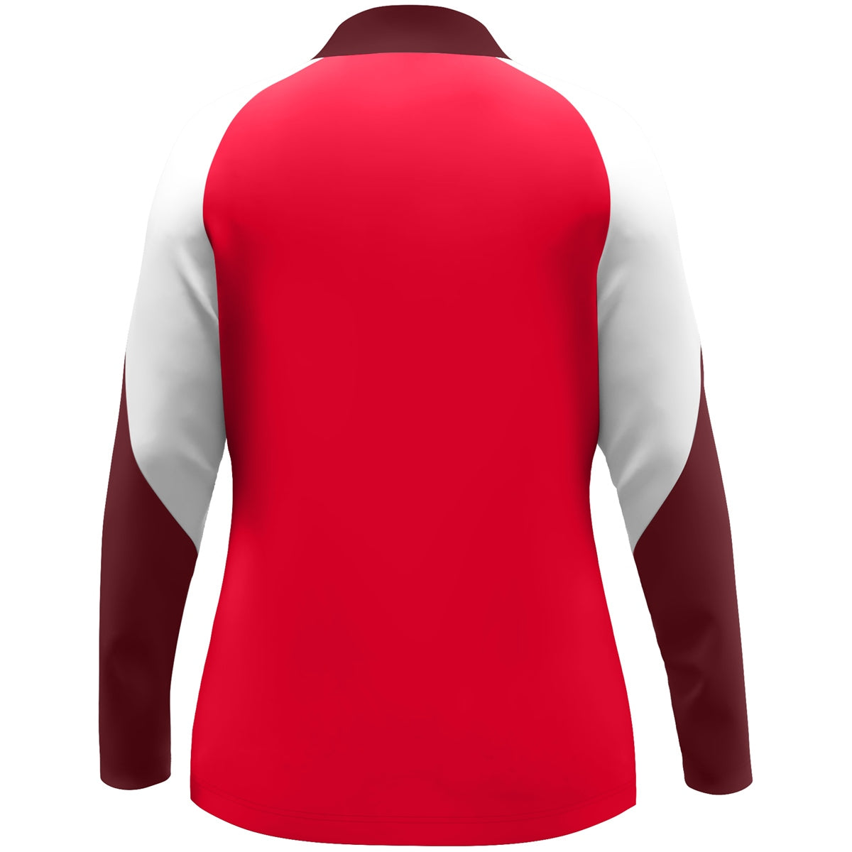JAKO Polyesterjacke Dynamic Damen (rot/weiß/dunkelrot)