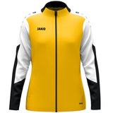 JAKO Polyesterjacke Dynamic Damen (gelb/weiß/schwarz)