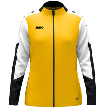 JAKO Polyesterjacke Dynamic Damen (gelb/weiß/schwarz)