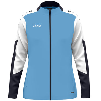 JAKO Polyesterjacke Dynamic Damen (skyblue/weiß/marine)