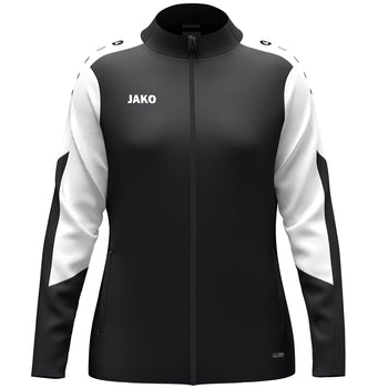 JAKO Polyesterjacke Dynamic Damen (schwarz/weiß/anthrazit)