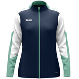 JAKO Polyesterjacke Dynamic Damen (marine/weiß/minze)