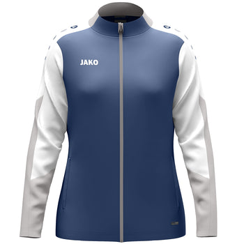 JAKO Polyesterjacke Dynamic Damen (nachtblau/weiß/hellgrau)