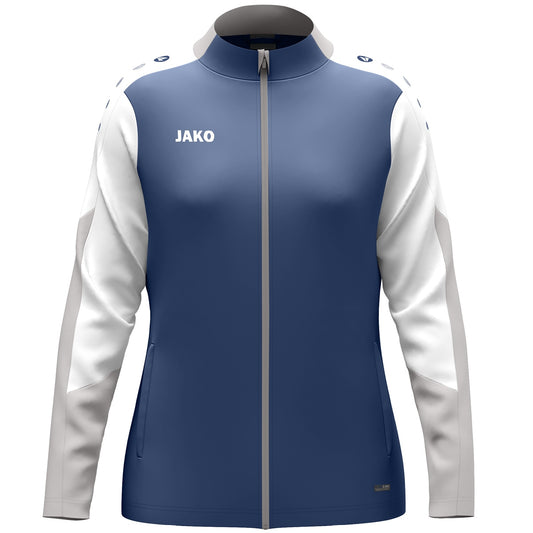 JAKO Polyesterjacke Dynamic Damen (nachtblau/weiß/hellgrau)