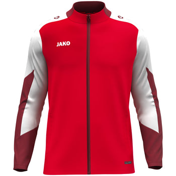 JAKO Polyesterjacke Dynamic (rot/weiß/dunkelrot)