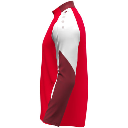 JAKO Polyesterjacke Dynamic (rot/weiß/dunkelrot)