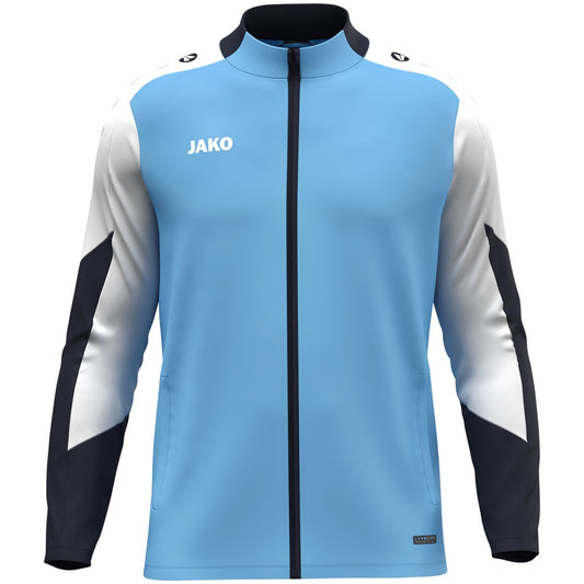 JAKO Polyesterjacke Dynamic (skyblue/weiß/marine)