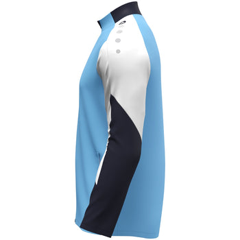 JAKO Polyesterjacke Dynamic (skyblue/weiß/marine)