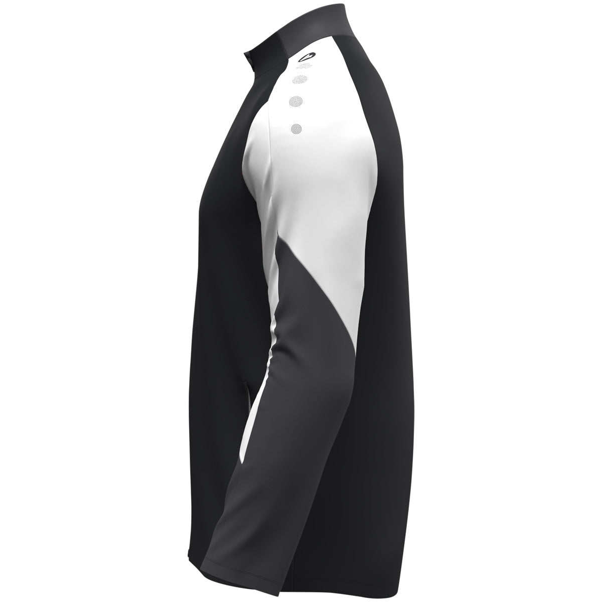 JAKO Polyesterjacke Dynamic (schwarz/weiß/anthrazit)