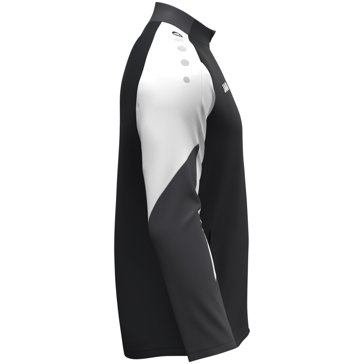 JAKO Polyesterjacke Dynamic (schwarz/weiß/anthrazit)