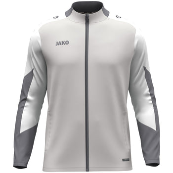 JAKO Polyesterjacke Dynamic (hellgrau/weiß/grau)