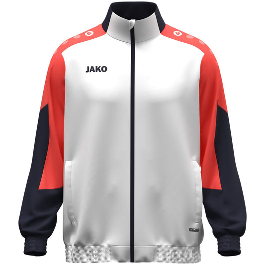 JAKO Webjacke Dynamic (weiß/coral/marine)