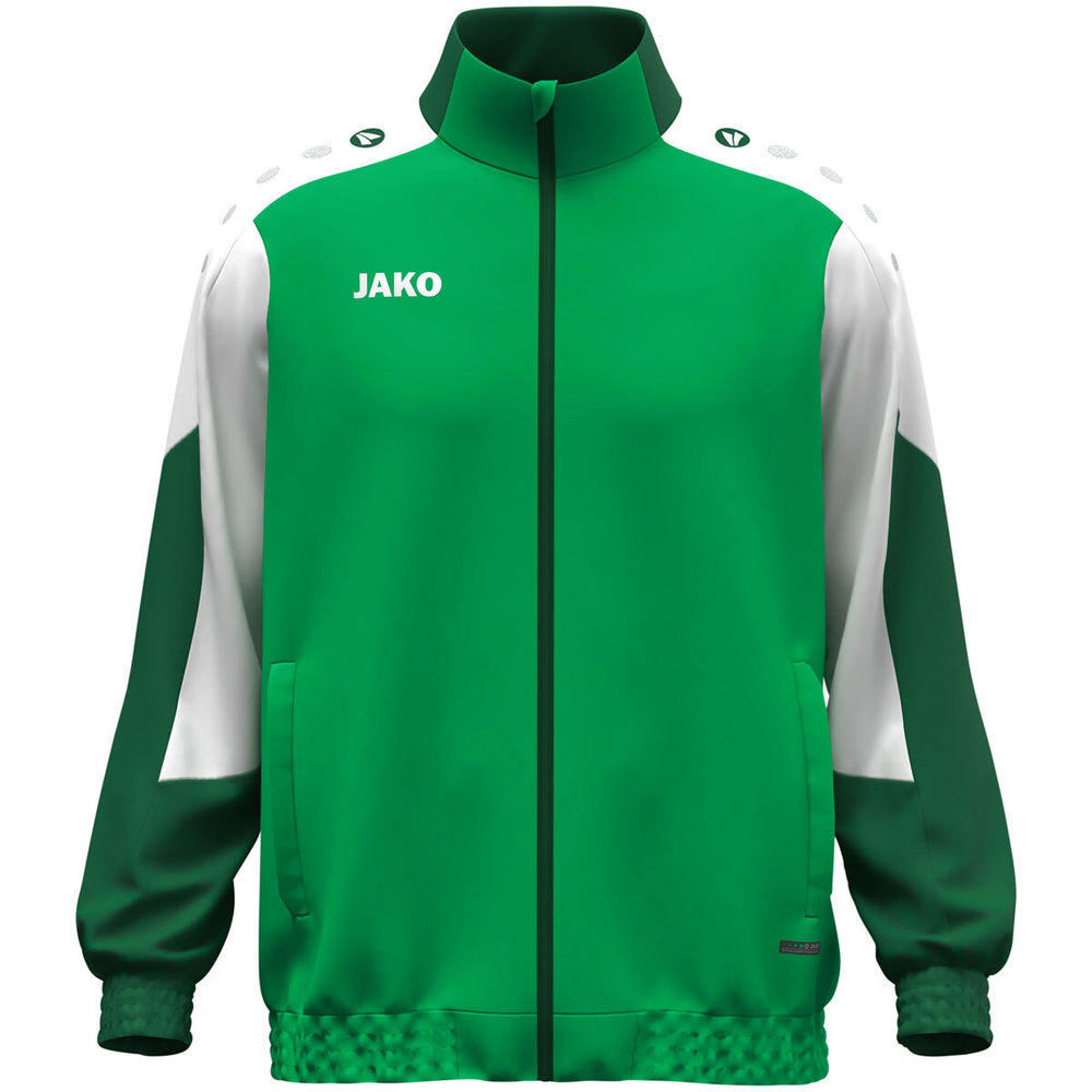 JAKO Webjacke Dynamic (grün/weiß/dunkelgrün)
