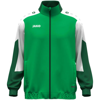 JAKO Webjacke Dynamic (grün/weiß/dunkelgrün)