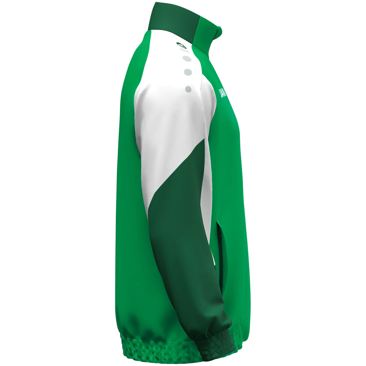 JAKO Webjacke Dynamic (grün/weiß/dunkelgrün)