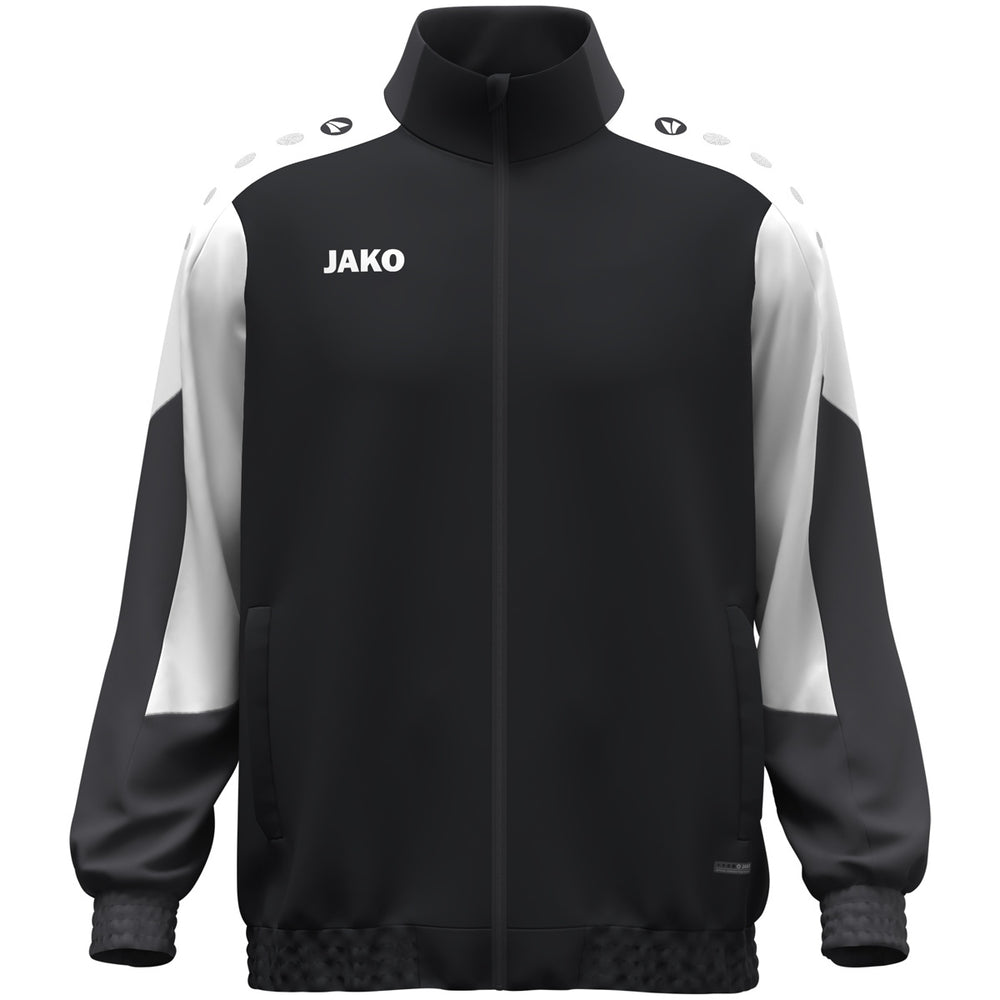 JAKO Webjacke Dynamic (schwarz/weiß/anthrazit)