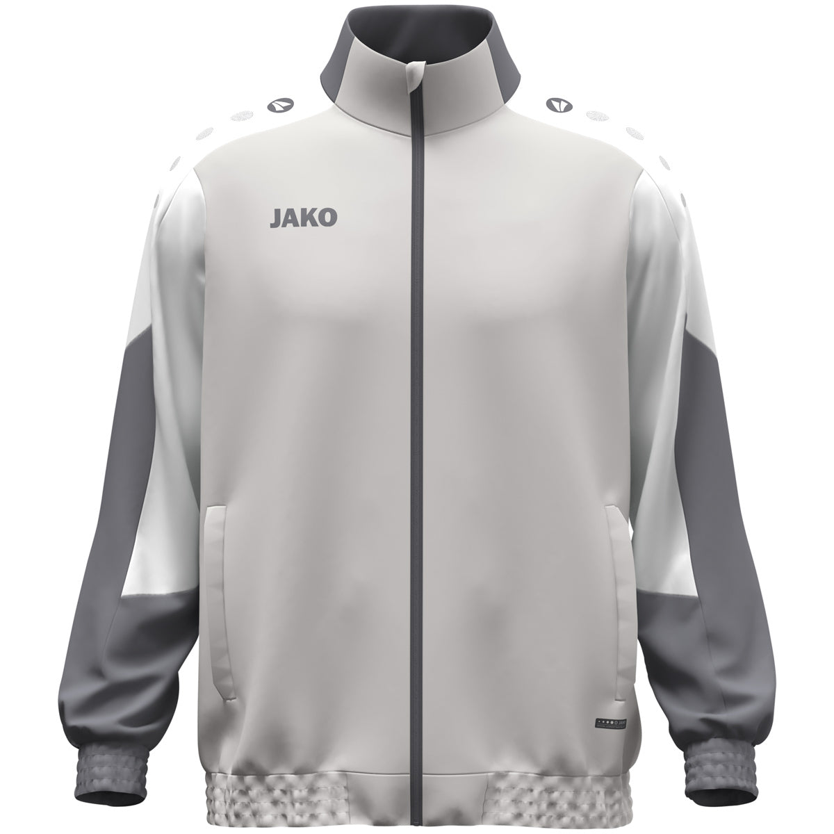 JAKO Webjacke Dynamic (hellgrau/weiß/grau)