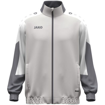 JAKO Webjacke Dynamic (hellgrau/weiß/grau)