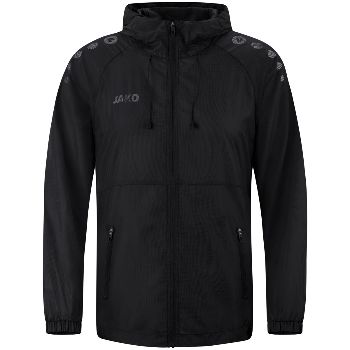 JAKO Lightweightjacke Flow (schwarz)