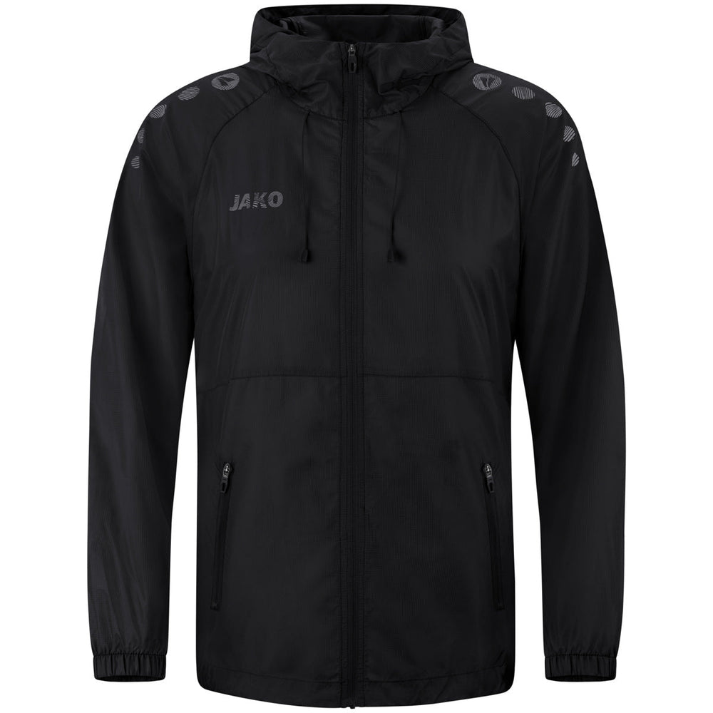JAKO Lightweightjacke Flow Unisex Schwarz
