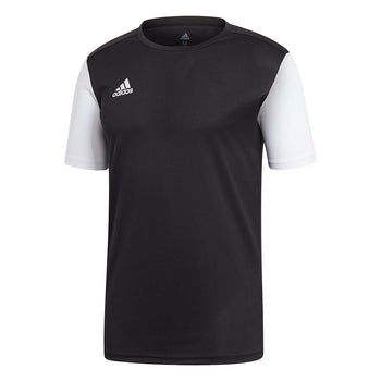 ADIDAS Estro 19 Trikot kurzarm Schwarz Weiss Kind