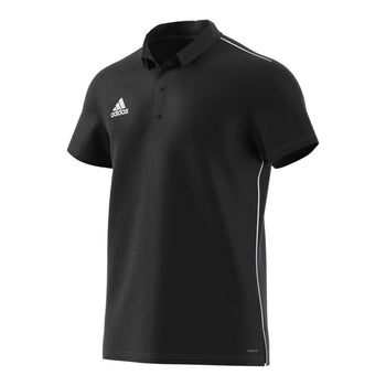 ADIDAS Core 18 ClimaLite Poloshirt Schwarz Weiss