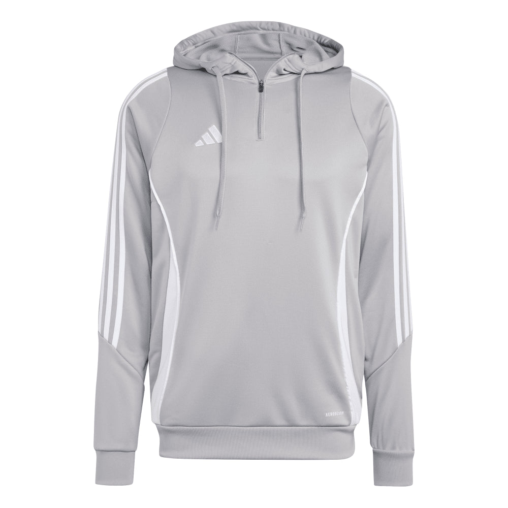 ADIDAS Tiro 24 Trainingshoody Grau