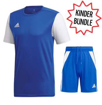 Adidas Training Set Kinder Blau