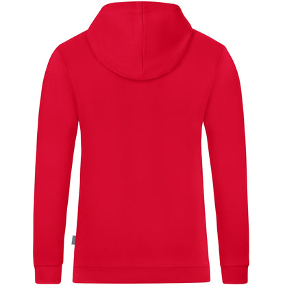 JAKO Kapuzensweat Organic (rot)
