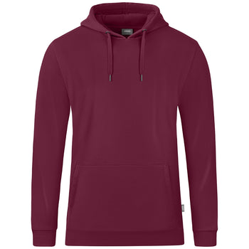 JAKO Kapuzensweat Organic Unisex Rot
