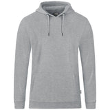 JAKO Kapuzensweat Organic (hellgrau meliert)