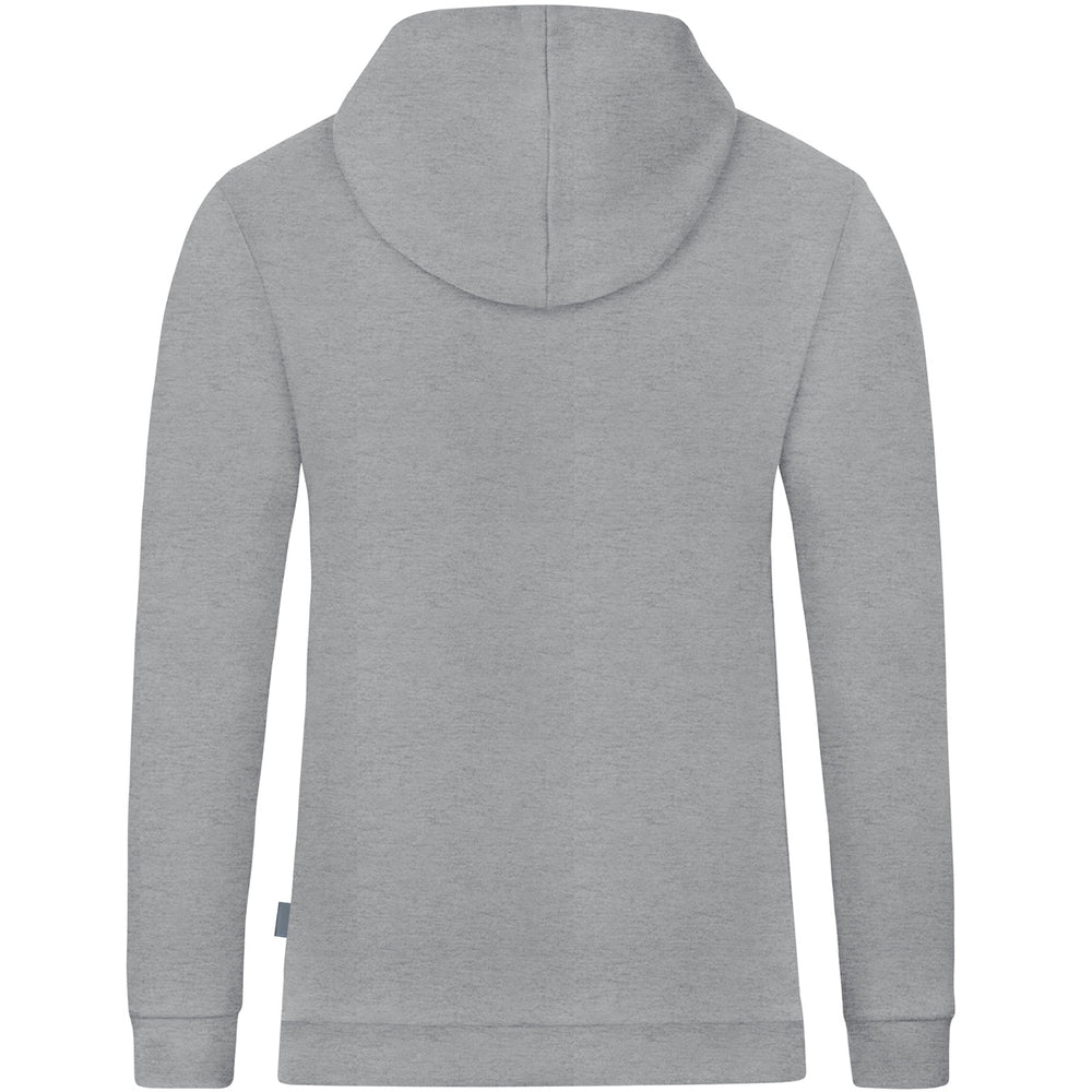 JAKO Kapuzensweat Organic (hellgrau meliert)