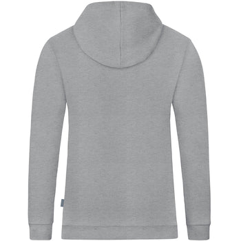 JAKO Kapuzensweat Organic (hellgrau meliert)