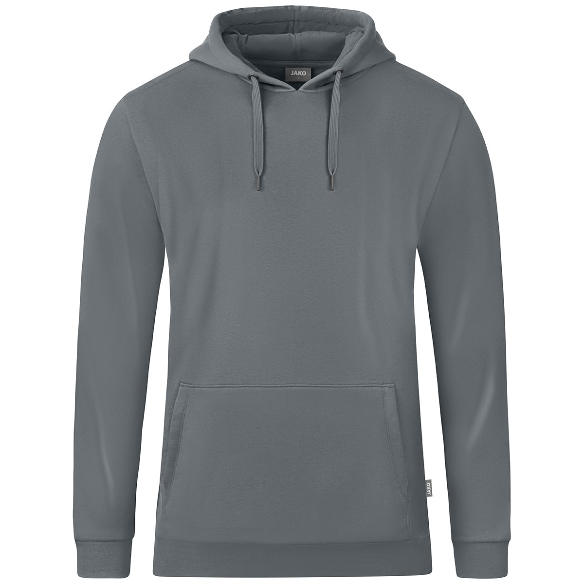 JAKO Kapuzensweat Organic (steingrau)